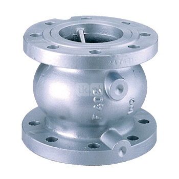 Zawór zwrotny kołnierzowy, zamkniecie grzybkowe wspomagane sprezyna, typ 402X, DN 50, PN16