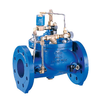 Typ C801 - zawór regulacyjny (zawór odcinający normalnie zamknięty), Pnom=1,6 MPa, tmax=90'C VALVE C801/C802 D150