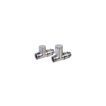 Zestaw Sphere prosty (zawór ręczny i powrotny 1/2"-3,4"E) kolor biały