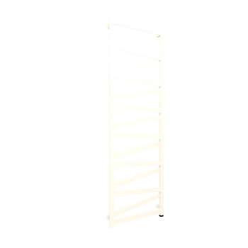 Grzejnik elektryczny TERMA VIPERA ONE 600 x 1710 mm, kolor pergamon, moc 800 W, podłączenie E8, kabel prosty bez wtyczki 1,5m biały