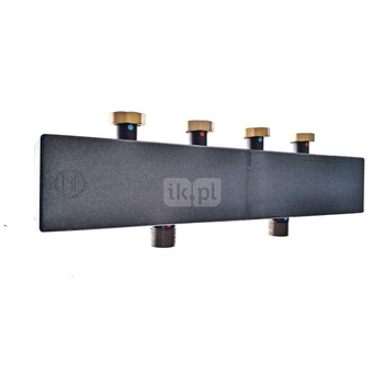 Rozdzielacz hydrauliczny QIK 1:4 RR1 izolacja, 6 m3/h 103 kW