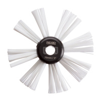 Szczotka FlexShaft K9-204 nylonowa 3" (75 mm) do przewodu 5/16" (8 mm)