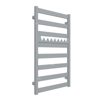 Grzejnik elektryczny TERMA VIVO 500 x 910 mm, kolor pastelowy niebieski, moc 400 W, podłączenie E1, kabel prosty z wtyczką