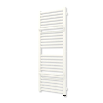 Grzejnik elektryczny TERMA LIMA ONE 1140 x 400 mm, kolor biały drogowy RAL9016, moc 400 W, podłączenie E1, kabel prosty z wtyczką