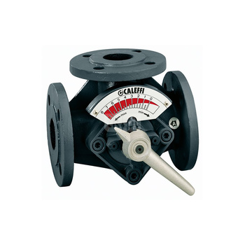 Zawór trójdrogowy mieszający z przepustnicą DN65