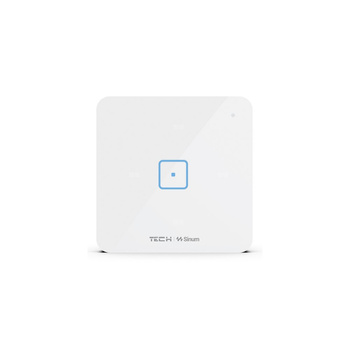 Włącznik jednopolowy Single WS-01m, komunikacja przewodowa Sinum SBUS, kolor Biały