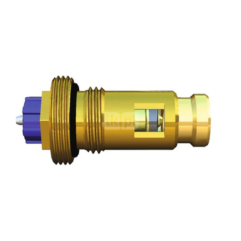 Zawór wkręcany HERZ ze stałymi wartościami kv do grzejników Stelrad & Korado. kv 0,5