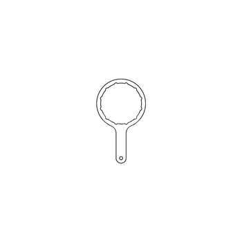 Klucz specjalny do odkręcania osadnika filtra Aquanova Magnum