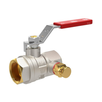 SENA VA30 zawór kulowy 3/4'' GW spust ODPOWIETRZ dźwignia INOX