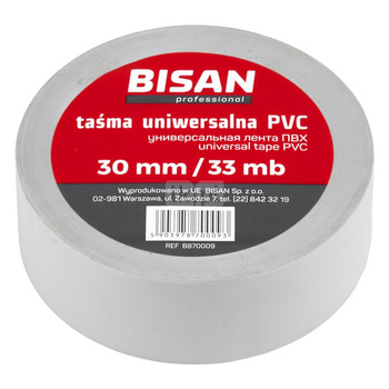 Taśma uniwersalna PCV 30 mm / 33m b