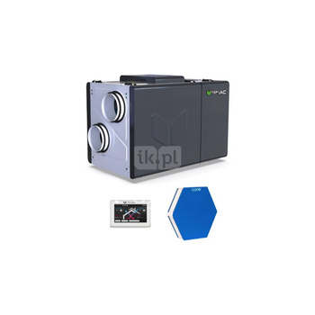 Centrala wentylacyjna TopVAC 650HCF z odzyskiem ciepła i wilgoci z wymiennikiem ENTALPICZNYM