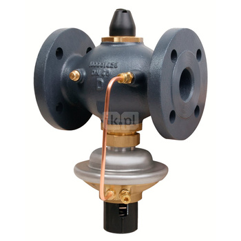Regulator różnicy ciśnień z ograniczeniem przepływu AVPQ PN25 40/20 02-10/02 koł. pow.