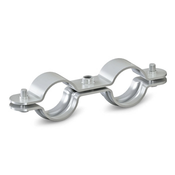 Obejma mocująca podwójna NICZUK NUDZ 21-23 mm 1/2 (pasywacja)