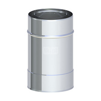 Rura JEREMIAS 360-TWIN04 z uszczelką 80/125 mm, długość 250 mm