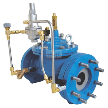 Zawór stabilizujący przepływ (utrzymuje stałe, zadane natężenie przepływu), typ C901, DN 125