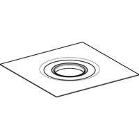 Kołnierz przyłączeniowy Geberit Pluvia do pokryć bitumicznych