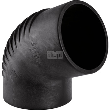 Kolano 67' GEBERIT Silent-db20, PE / polietylen, 75 mm, DN 70 x 75 mm x DN 70 (króciec)