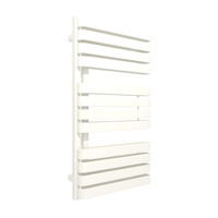 Grzejnik elektryczny TERMA WARP S 500 x 915 mm, kolor biały drogowy RAL9016, moc 600 W, podłączenie E8, kabel prosty bez wtyczki z maskownicą