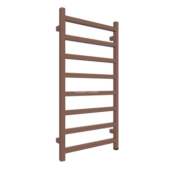 Grzejnik TERMA SIMPLE ONE 960/500 \ Copper, podł. S8, 400W, kabel spiralny z wtyczką [2,5m srebrzyst