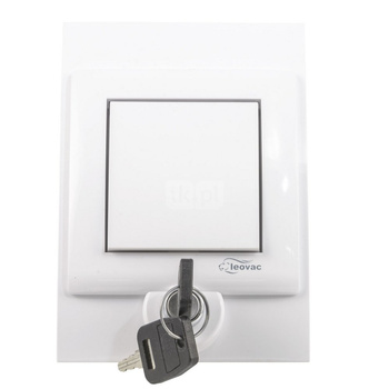 Gniazdo na kluczyk kremowe