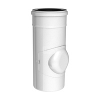 Rura fi100/150mm z otworem wyczystkowym biała