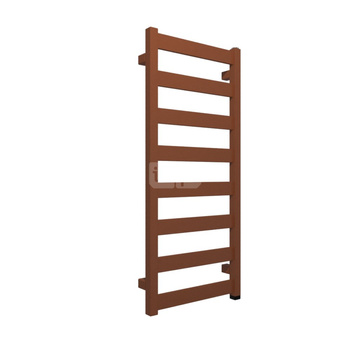 Grzejnik TERMA VIVO ONE 910/400 \ Bright Copper, podł. S8, 300W, kabel prosty bez wtyczki [1,5m sreb