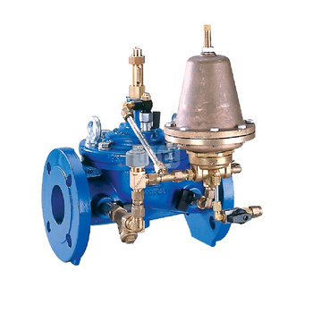 Zawór regulacyjny (utrzymuje stały poziom wody w zbiorniku i zapobiega przelaniu), typ C201, DN 300