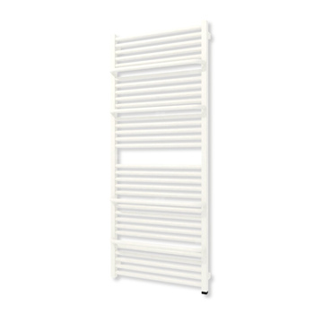 Grzejnik elektryczny TERMA LIMA ONE 1460 x 600 mm, kolor biały drogowy RAL9016, moc 800 W, podłączenie E1, kabel spiralny z wtyczką