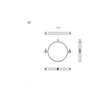 Obejma EXPERT 273 (269-279mm) BK
