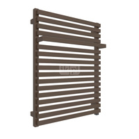 Grzejnik elektryczny TERMA CITY ONE 600 x 780 mm, kolor szlachetny brąz, moc 600 W, podłączenie E8, kabel spiralny z wtyczką 2,5m srebrzysty