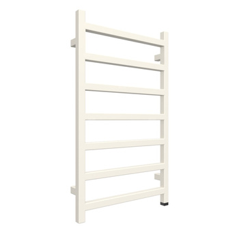 Grzejnik elektryczny TERMA SIMPLE ONE 500 x 840 mm, kolor pergamon, moc 300 W, podłączenie E1, kabel prosty bez wtyczki 1,5m srebrzysty