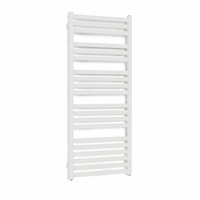 CONCEPT Grzejnik łazienkowy Malta 1210/600, 608W, biały mat, podł. ZS