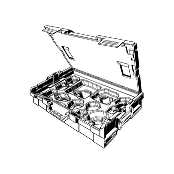 Walizka bez wyposażenia Presssring VIEGA 220262 tworzywo sztuczne, kolor czarny