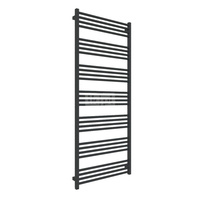 Grzejnik elektryczny TERMA FIONA ONE 680 x 1620 mm, kolor czarny jak kruk RAL9005, moc 1000 W, podłączenie E8, kabel prosty bez wtyczki