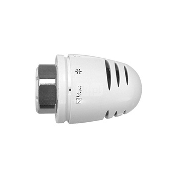 Głowica termostatyczna prosta HERZ Mini-H, zakres reg. 16-28'C, kolor biały