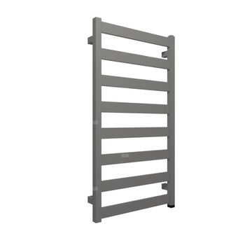 Grzejnik elektryczny TERMA VIVO ONE 500 x 910 mm, kolor zimowe niebo, moc 400 W, podłączenie E8, kabel prosty bez wtyczki 1,5m srebrzysty