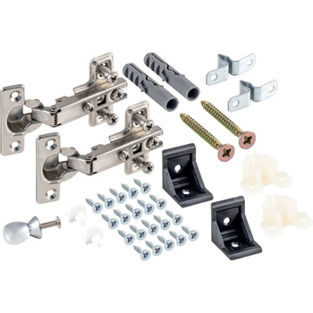 Elementy mocujące Koło Solo do umywalki małej z szafką pod umywalkę