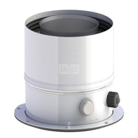 Złaczka kotła z króćcem Unical MF Verticale fi60/100, z uszczelką