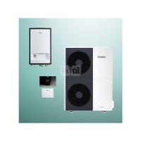 Pakiet Systemowy OZE - Pompa ciepła powietrze-woda split VAILLANT VWL 125/5AS aroTHERM 11.9 kW 400 V + Moduł naścienny VWL 127/5IS + Regulator sensoCOMFORT VRC 720 + Moduł komunikacji internetowej VR 940f