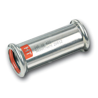 Mufa Concept By SANHA Therm Industry przesuwna, stal (ocynk galwaniczny/elektrolityczny), 15 mm (zw x zw)