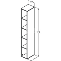 ADAPTO IPPARI OPEN COLUMN 171X25 GLS WHT