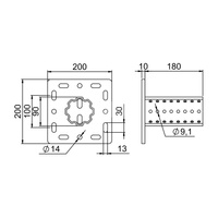 Stopa S200 profilu KJ OGCS200KJ