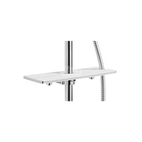 Półka na kosmetyki do natrysków, fi22mm, chrom