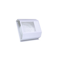 Czerpnia/wyrzutnia TOP PERFOROWANA DN160 biała stalowa z okapnikiem