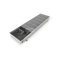 Grzejnik konwektorowy ZEHNDER Terraline Neo, wym. 140 x 2200 mm, kolor aluminiowy naturalny, moc 5912 W