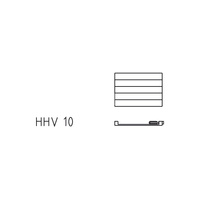 Grzejnik płytowy typ 10 KERMI V-HHV wym. 1400 x 1800 mm, kolor biały, moc 2430 W