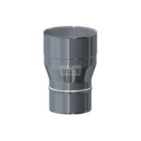 Redukcja stal nierdzewna MK ŻARY ST RD MKS fi160W x 200 mm do kanałów wentylacyjnych okrągłych