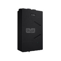 V4000CC 120 S – jednostka wentylacyjna o nominalnej wydajności 120 m3/h, bez bypassu, dostarczana z regulatorem naściennym CV200, czujnikiem wilgotności, czujnikiem zanieczyszczeń VOC i zestawem do montażu sufitowego