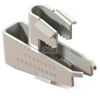 Zacisk nośny ZNP prętów M12 ZNP12