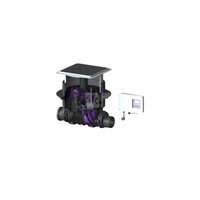 Zawór zwrotny z pompą Pumpfix F Komfort DN125 z czarną pokrywą